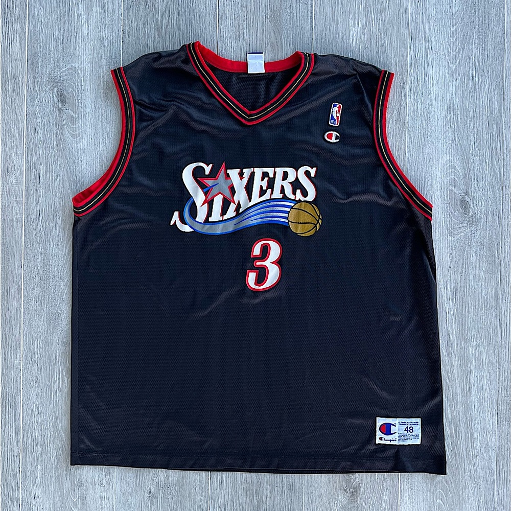 VTG Champion Allen Iverson Sixers Jersey